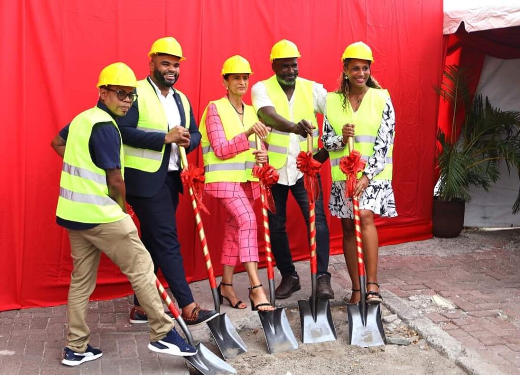 GROUNDBREAKING SOUALIGA MARKET ST MAARTEN