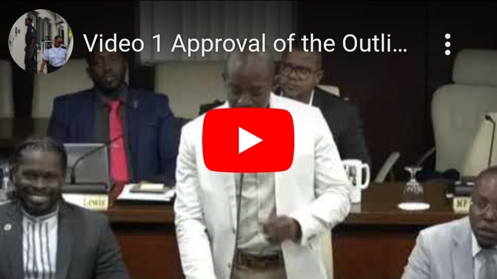 Video 1 Approval of the Outline Agreement ENNIA SXM St Maarten Parliament Darryl York Ardwell Irion