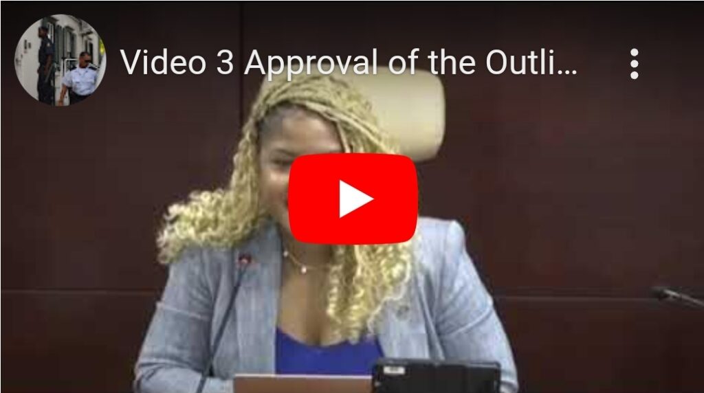 Video 3 Approval of the Outline Agreement ENNIA SXM St Maarten Parliament Ardwell Irion