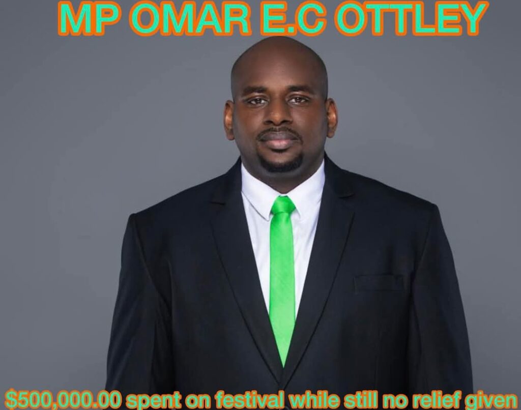 MP Omar Ottley Questions Government spending $500,000.00 on Soul Beach 