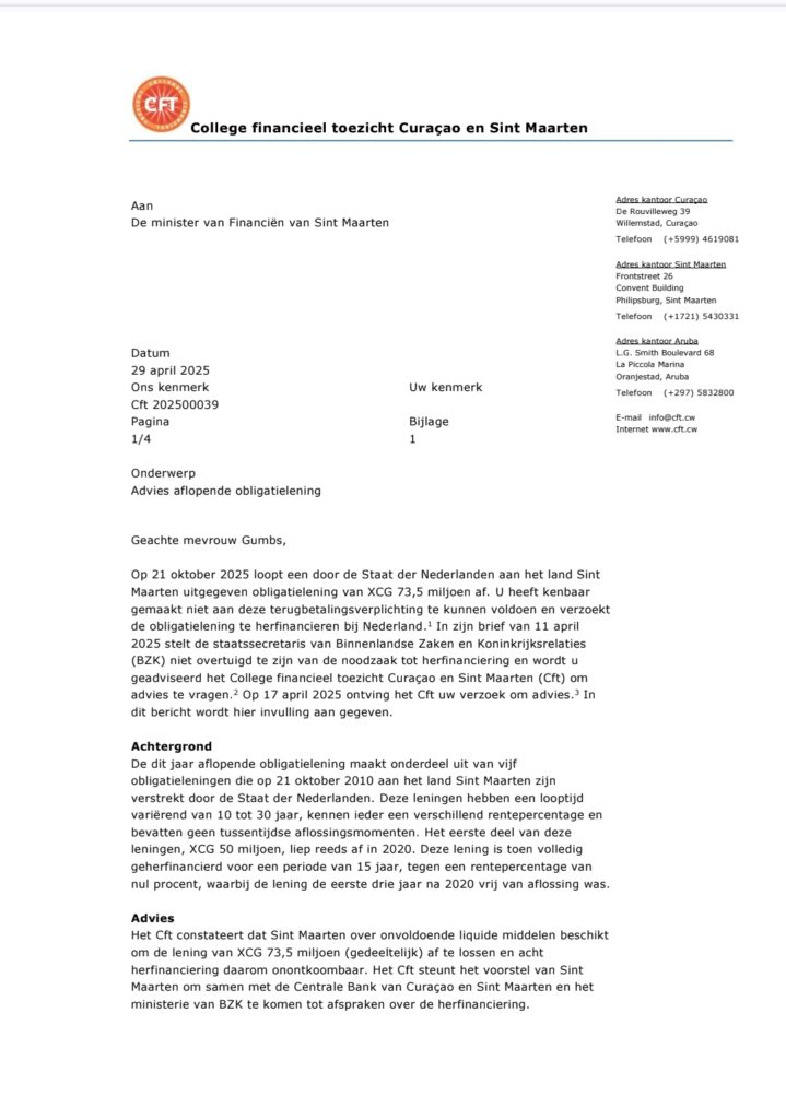St Maarten CANNOT Repay Holland's "Bullet Loan". Here's Why Bullet Loans Are BAD!