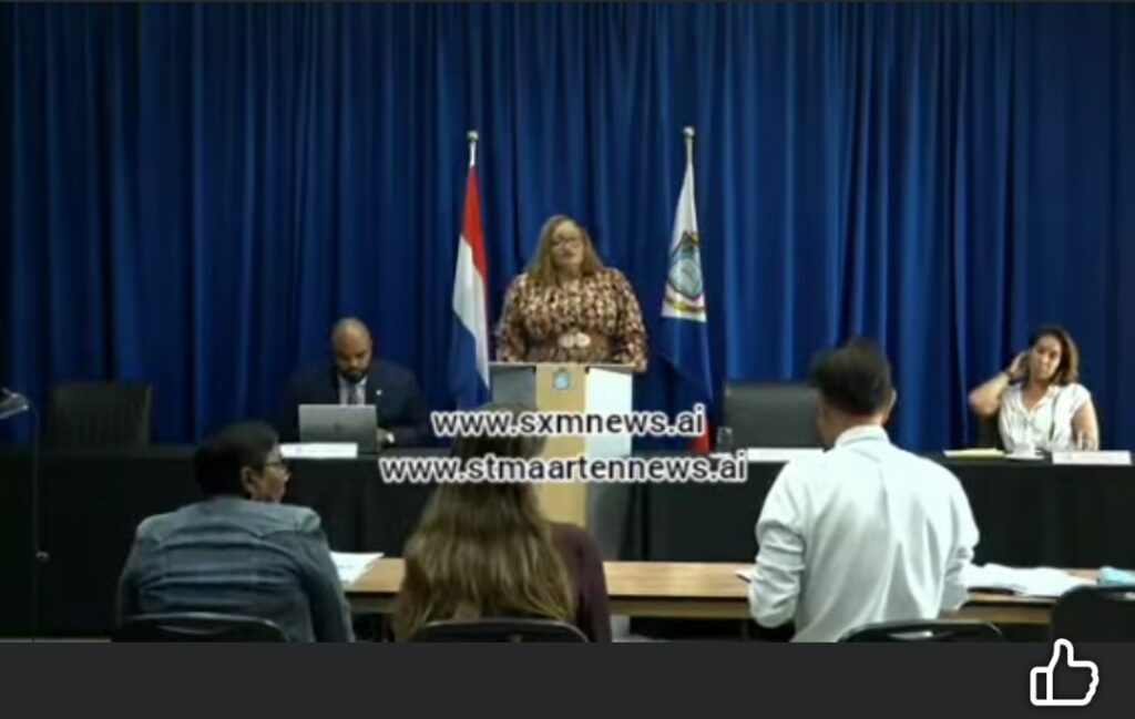 Video 5 Q and A Marinka Gumbs Finance Minister 3.55 Million Dollars in Lost B and B Tax Revenues