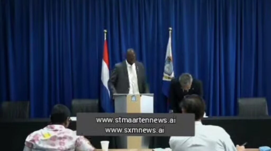 Final Video 5 Ministers Weekly Press Briefing May 21 2025 Mercelina and Brug Dutch St Maarten