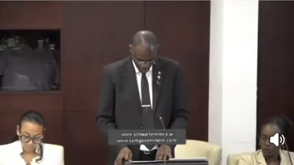 Video 4 Minister Richinel Brug Continuation Parliament Mental Health Care Sint Maarten St Maarten