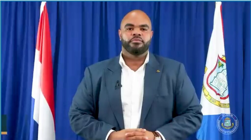 Patrice Gumbs Minister VROMI Public Housing St Maarten