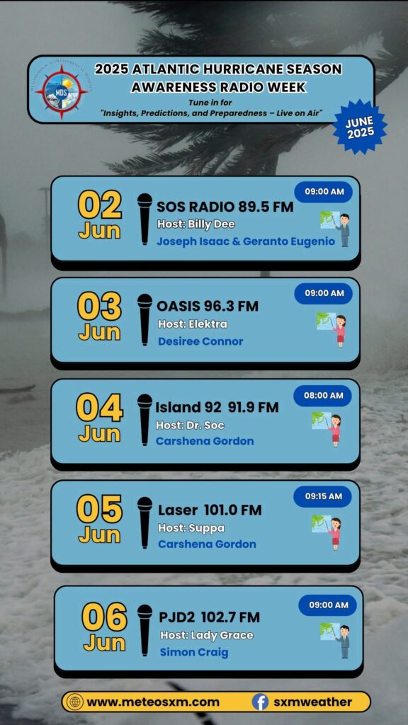 2025 Hurricane Season Video Announcement Prime Minister Mercelina Sxm St Maarten