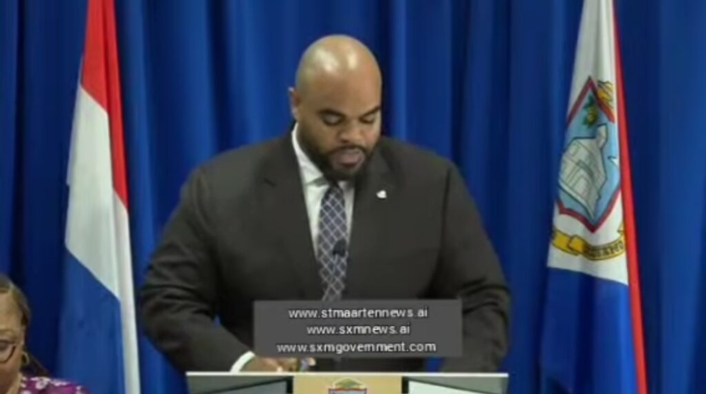 Video 2 VROMI Minister Patrice Gumbs Denies Bidding Interference. Explains Surprise Netherlands Trip