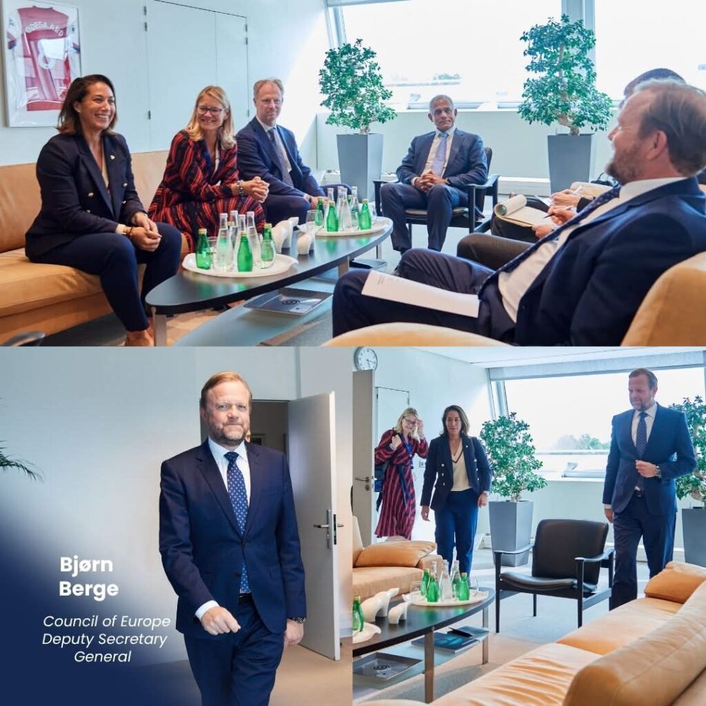 Official Press Release Minister Tackling Advances Human Rights Reform at the Council of Europe