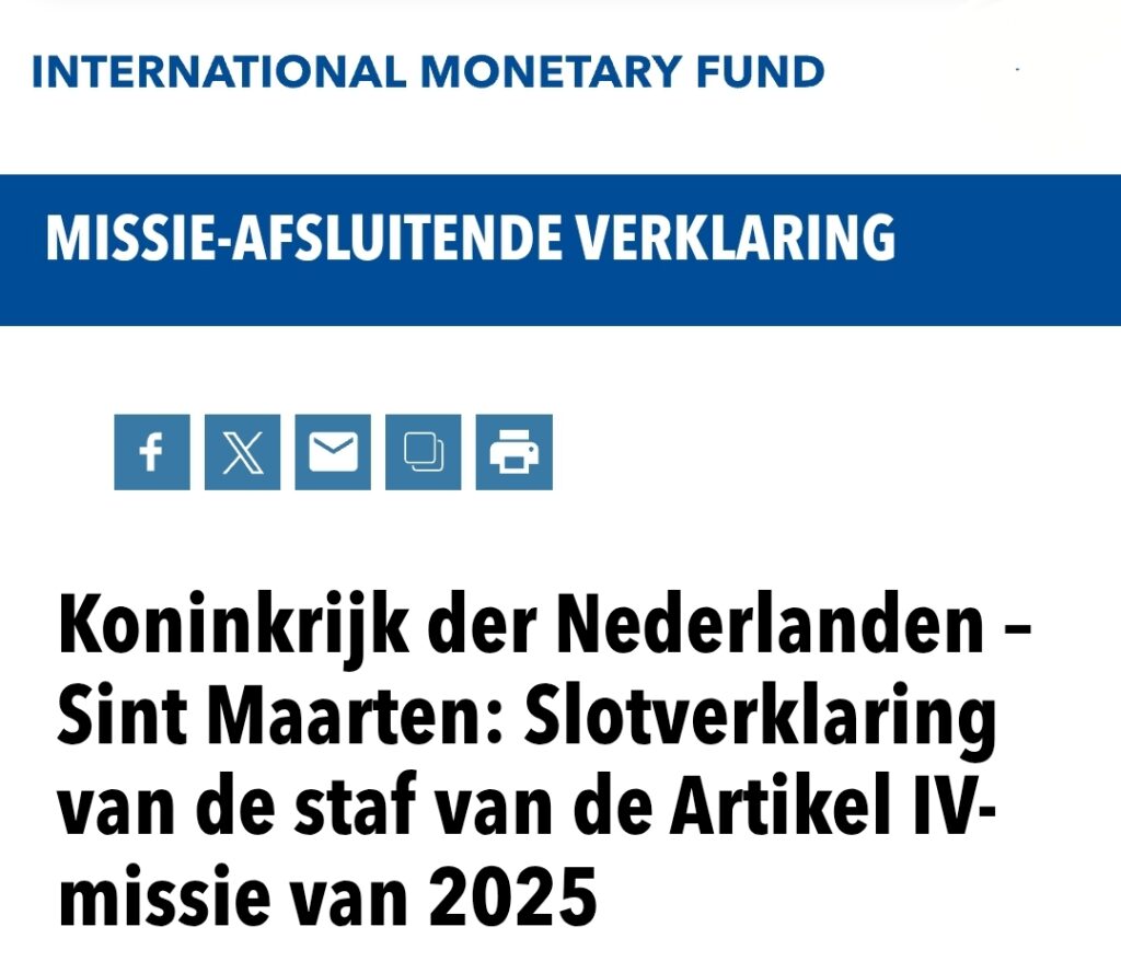 IMF Reports Strong Growth Driven by Tourism and Reconstruction St Maarten Sint Maarten